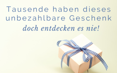 Tausende haben dieses unbezahlbare Geschenk – doch entdecken es nie!